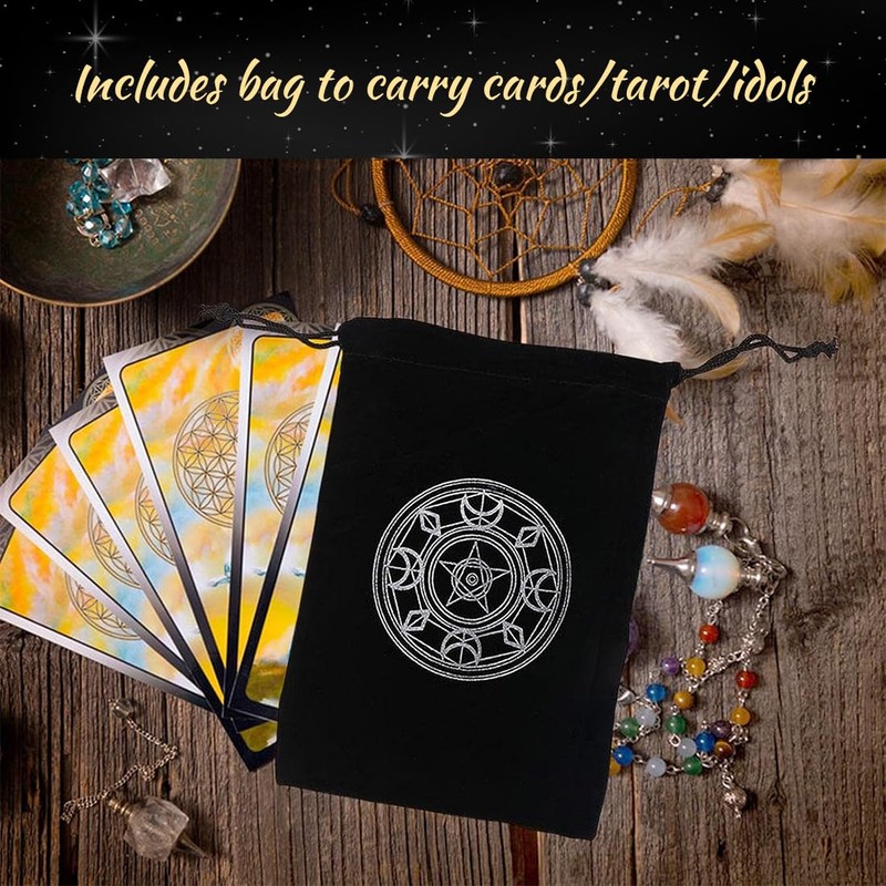 Altar Accessories - Tarot Cloth - Altar Cloth for Rituals,