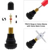 ZHSMS Valve Stem Puller Installer Tool, 5Pcs TR412, 5Pcs TR413,