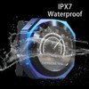 Baceyong Motorcycle Handlebar Thermometer Waterproof Luminous Alloy Temperature Display Compatible