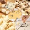 Ravioli Stamp Maker Cutter Set - 4 PCS Pasta Roller