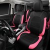 CAR PASS Leather Seat Covers, Breathable Universal Car Seat Cover