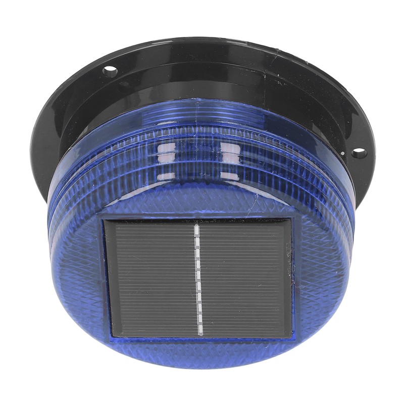 Solar Warning Strobe Light 6 High Brightness Bead Waterproof Construction