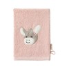Sterntaler Emmi Girl Donkey Wash Mitts Flora Rose Plain with