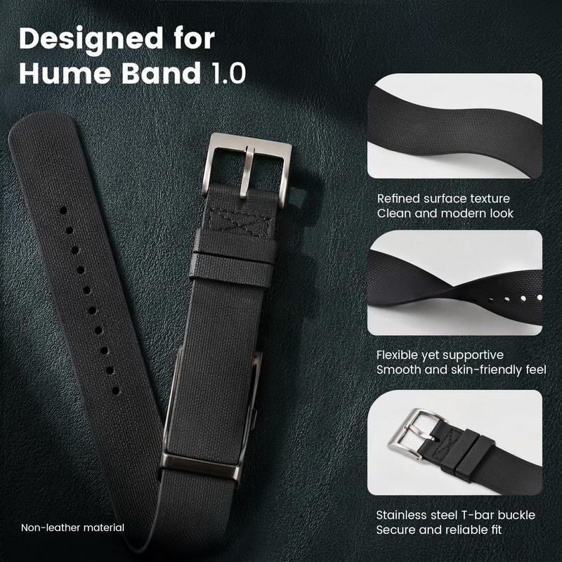 FKM Rubber Band for Hume Band Replacement Strap for Hume