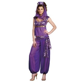 Papootz Sexy Ladies Arabian Princess Fancy Dress Costume Jasmine Bollywood Belly Dancer Size 14