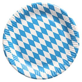PAPSTAR Oktoberfest Round Plates Diameter 23 cm Pack of 50