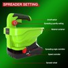 GARCARE 7.2V Rechargeable Seed Spreader-Power Spreader for Grass Seed Fertilizer
