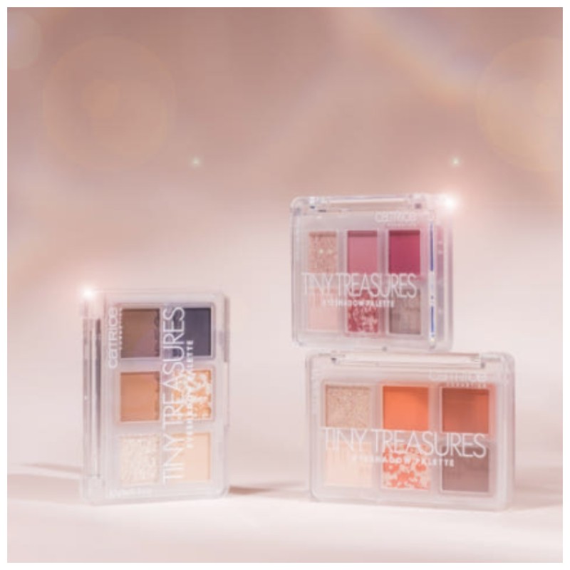 CATRICE Tiny Treasures Eyeshadow Palette 4.2g, Shade:030 Heat It Up