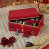 Simplify Gift Wrapping and Ribbon Storage Organizer Box | Fits