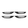 Door Handle Protector Cover Carbon Fiber Style ABS 4pcs Car