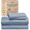 California Design Den 100% Organic Cotton King Size Sheet Set,