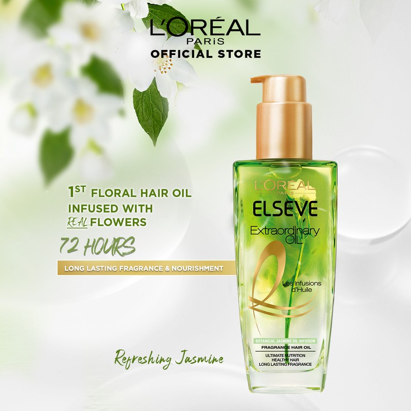 L'Oréal Paris L'Oreal Paris Extraordinary Jasmine Floral Oil 100ml (Hair