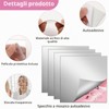 100 specchietti autoadesivi da incollare a mosaico, in acrilico, 5