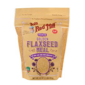 Bob's Red Mill Golden Flaxseed Meal, 16oz (Pack of 1) - Non GMO, Vegan, Paleo Friendly, Keto Friendly, Kosher