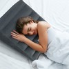 USHMA Inflatable Wedge Pillow, Portable Travel Wedge Pillow, Fast Inflation