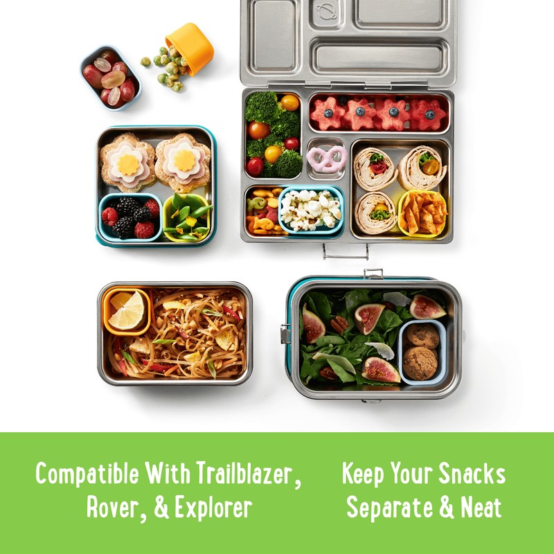 Planetbox Trailblazer Lunch Pods, Lagoon Pods