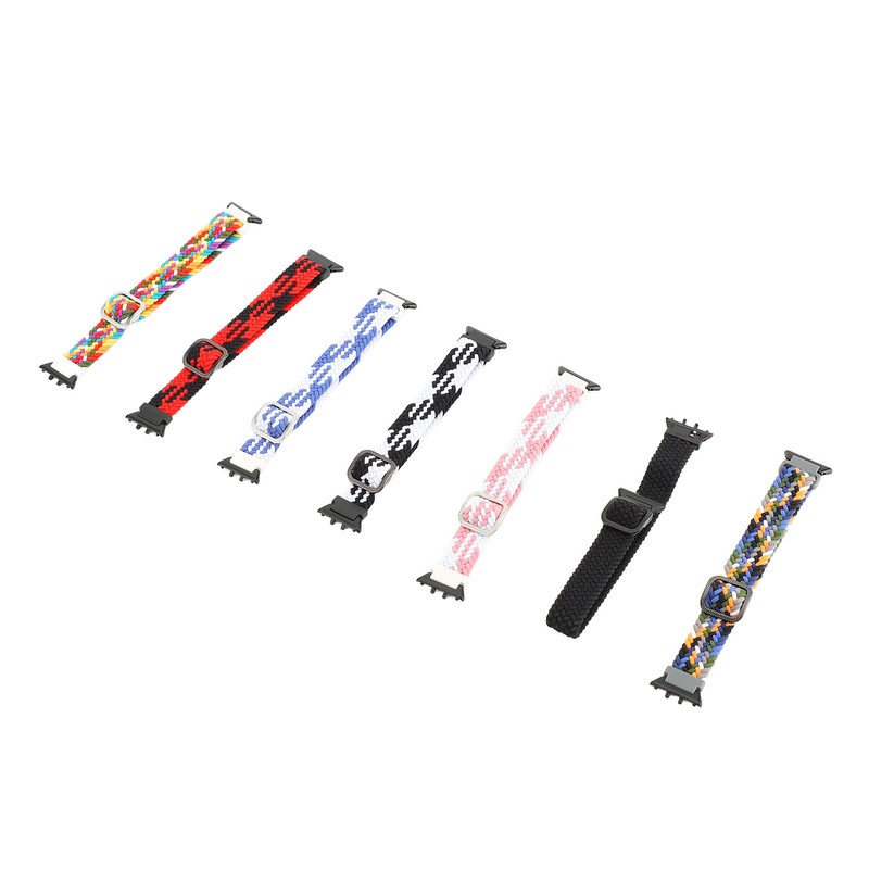 7 Packs Replacement Nylon Watch Band Elastic Braided Sport Watch