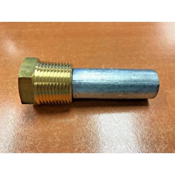 CAMP ZINC ANODE PENCIL WITH PLUG 70-E3C SIZE 3/4"X2" PLUG