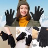 Women's winter gloves, thermal gloves, women's winter gloves with fleece
