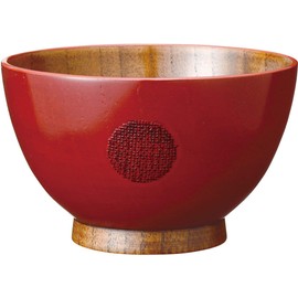 Ase Shinzo Shoten F0313 Soup Bowl, Komari Negoro, Brown