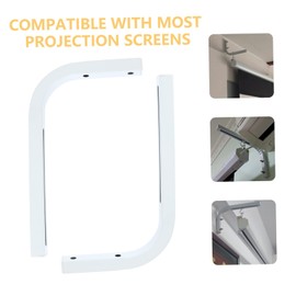 CAXUSD Adjustable Wall Mount Bracket for Projector Screen Iron Projector Screen Mount Tv Hanging Bracket
