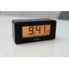 Technoline Radio Alarm Clock with Positive and Negative Display, matt