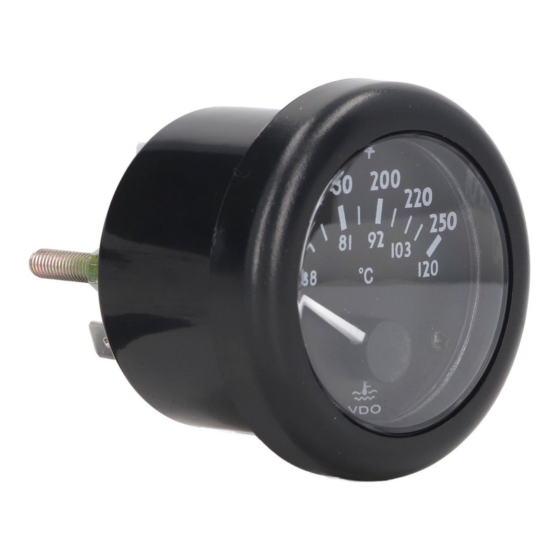 Engine Water Temperature Gauge 2in Wide Range High Accuracy Front