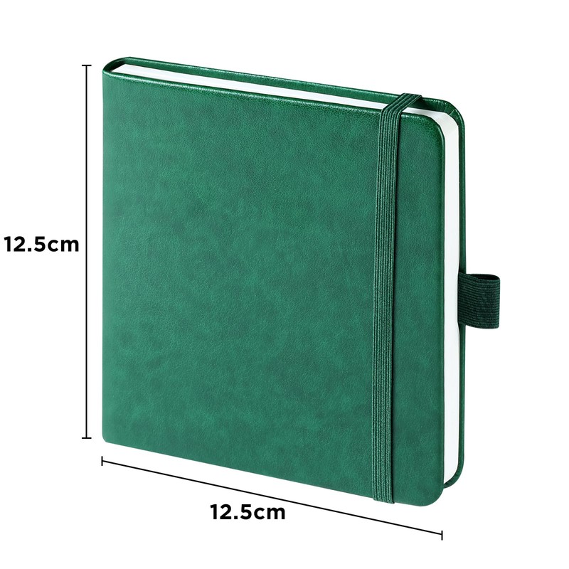 HOMEMARS Notebook Set of 2, 12 cm x 12 cm,
