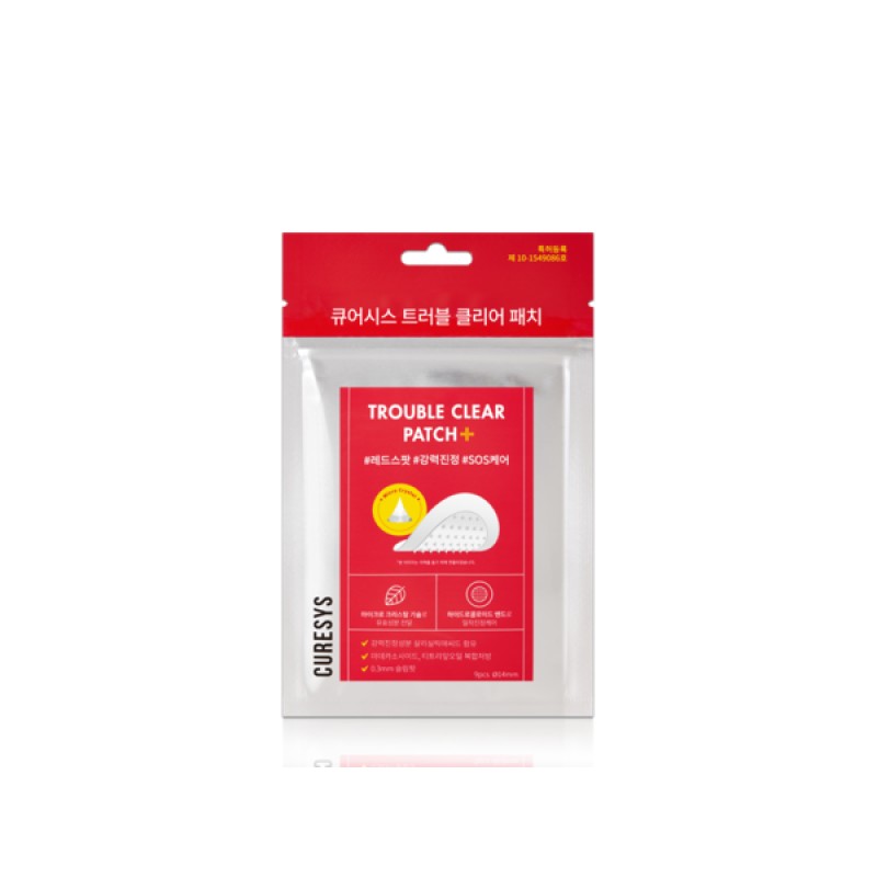 Curesys 큐어시스 어성초 아크페어 스팟패치 90매+트러블 클리어 패치 27매 SET
