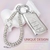 CTRINEWS for Lexus Key Fob Cover with Fashionable Zirconia Wristlet