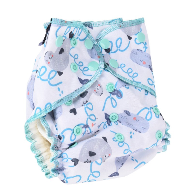 Newborn All in One Diaper Breathable Natural One Size Baby
