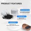 12 Pack Water Filter Inserts Compatible with Ninja Luxe Cafe
