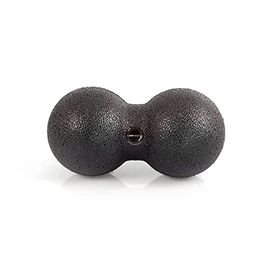 AFH Webshop Fascia Peanut Roll with Practical Transport Bag, Peanut Shape, Foam Roller for Self-Massage, Sports Massage Roller, High Density EPP Foam Roller (Small)