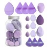 16 Pcs Set De Esponjas Para Maquillaje Incluye 6*beauty Blender