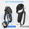 Lampelc Controller Grips Cover for Meta/Oculus Quest 3 Accessories, VR