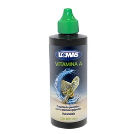 Lomas Vitamina A Tratamiento Preventivo Contra Edema en Párpados para Tortugas 120 Mililítros