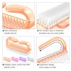 Larbois Handle Grip Nail Brush, Nail Brushes Hand Fingernail Brush
