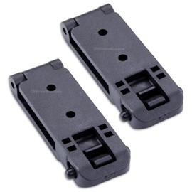 Molle Compatible Lock - Holster Mounting Attachment - Tactical Black - (Fits Up to 1.50in) - (6.00mm Belt Cavity) - (2 Pack)