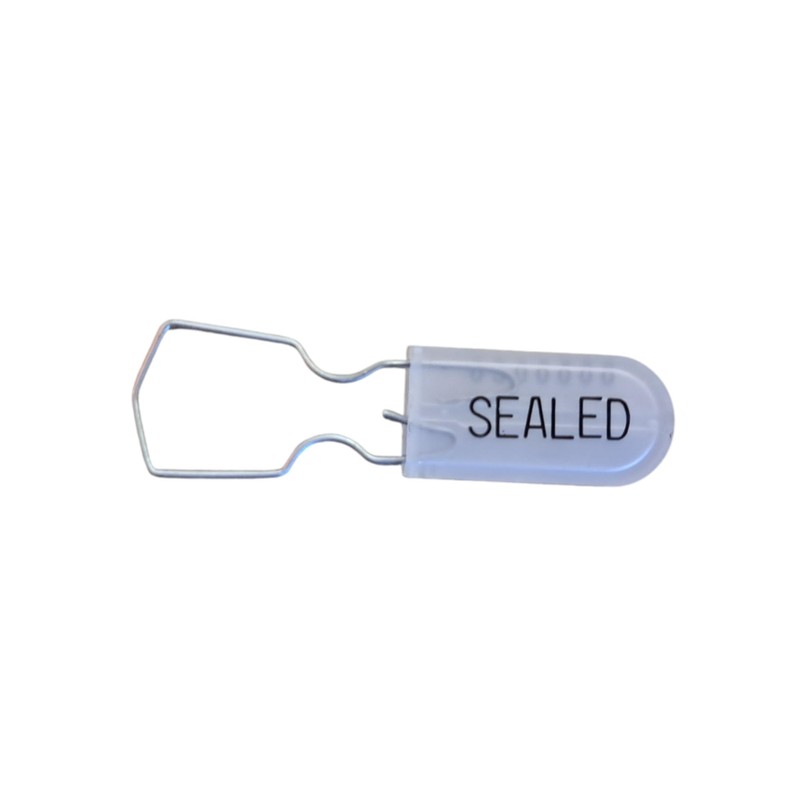 Electric Meter Security Seal Wire Padlock Pack of 50 (Clear)