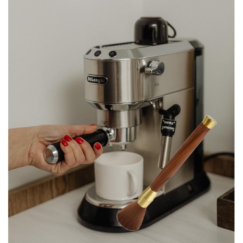 Barista Pinsel Kaffee Reinigungspinsel Kaffeepinsel Barista zubehör Bürste zur Reinigung