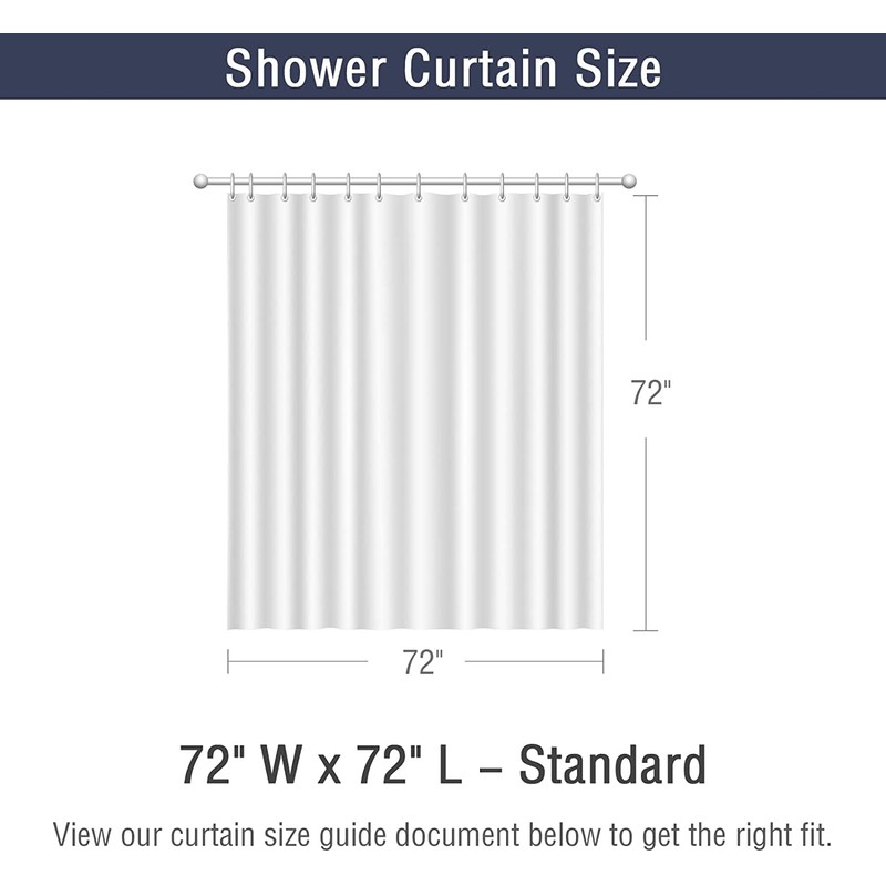 GCIREC Eucalyptus Leaf Shower Curtains, Sage Green Spring Botanical Watercolor