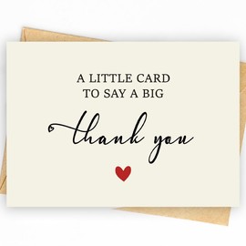 50 Pack 350GSM | Thank You Gifts | Thank You Cards with Envelopes | Small & Baby Shower & Wedding Thank You Cards | Thank You Notes & Cards for Teacher, Graduation, Business, Holiday, and Christmas