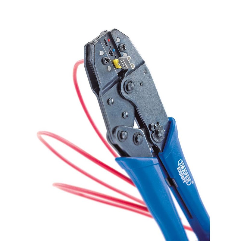 Draper Expert 220mm Ratchet Action Terminal Crimping Tool - 35574