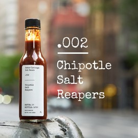 Señor Lechuga Hot Sauce – Hot Sauce Made from Carolina Reaper Peppers and Habanero Pepper – .002 Chipotle, Salt, Reaper