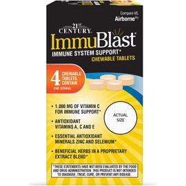 21st Century Immublast Chewable Tablets, Citrus, 32 Count