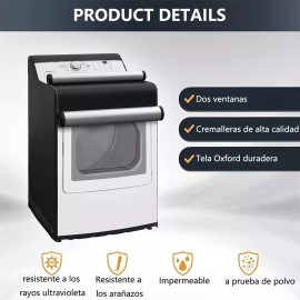 Fundas para Lavadoras Funda De Protección Solar Impermeable Universal Para Lavador