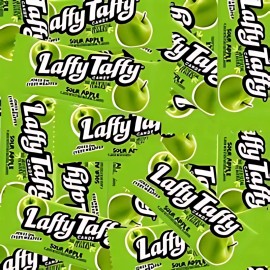 Laffy Taffy Mini Bars Green Apple – 1 Pound Bulk Chewy Candy – Wrapped Treats
