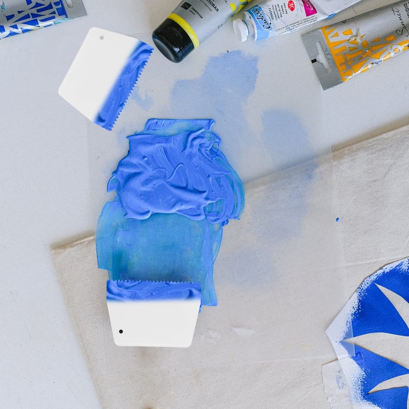 DLUGOPIS adhesive spreader notched Glue Spreader adhesive barrier spreader plastic