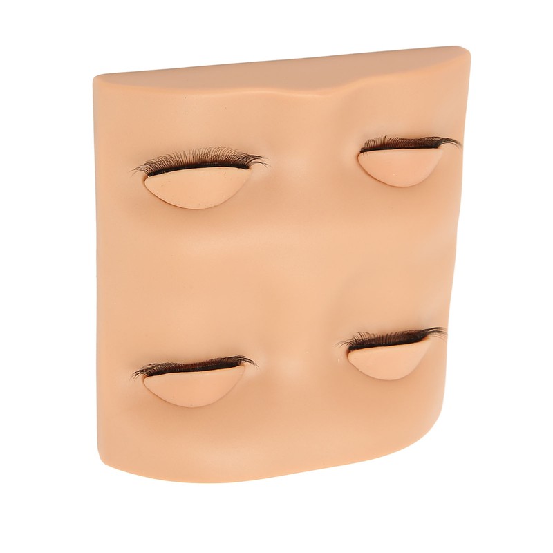 Eyelash Practice Mannequin Head Double Layer Lash Mannequin Head with