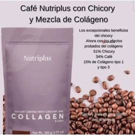 Café Instantáneo/ Colágeno Y Achicoria / Farmasi